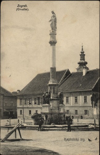 Kaptolski trg, 1907. godine